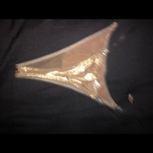 Olive Barbie thong swim bottom